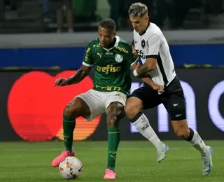 Libertadores: Botafogo deixa Palmeiras sonhar, segura pressão e avança