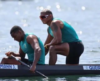 Na final da canoagem, dupla baiana termina na última colocação