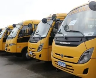 Ônibus escolares de Santaluz são flagrados circulando sem regularidade
