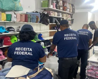 Operação apreende 115 volumes de roupas falsificadas em Salvador