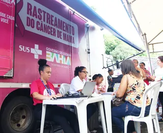 Outubro Rosa: Estado oferta 30 mil mamografias em Salvador