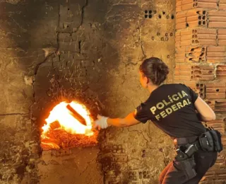 PF incinera 3,8 toneladas de drogas apreendidas em Salvador e RMS