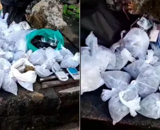 PM prende oito pessoas com drogas em praia de Salvador