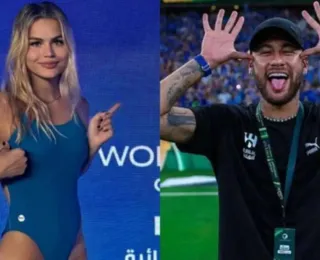 Neymar "dá cantada" em nadadora expulsa da Olimpíada