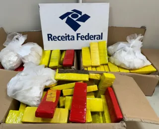 Receita Federal apreende 100 kg de drogas em Feira de Santana