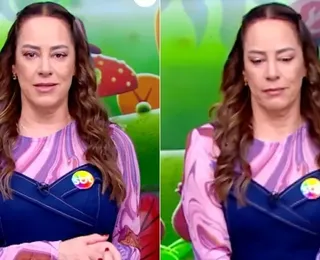 Silvia Abravanel chora em gravação após morte de Silvio Santos