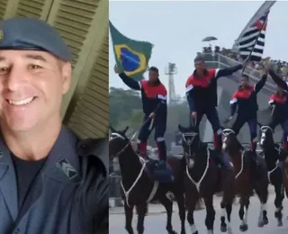 Subtenente da PM morre após cair de cavalo antes de desfile de 7 de Setembro