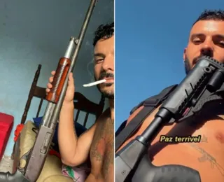 Suposto traficante que exibia armas nas redes sociais morre na Bahia