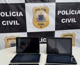 Tablets furtados de escola são recuperados pela polícia na Bahia