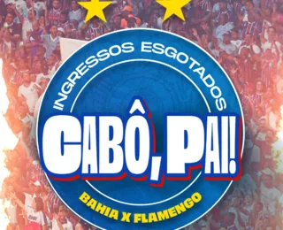 Torcida do Bahia esgota ingressos para duelo contra o Flamengo