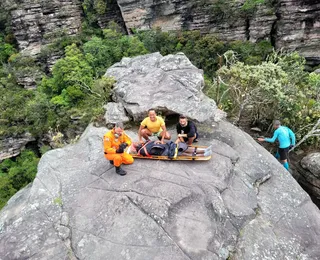 Turista francês é resgatado após ser encontrado na Chapada Diamantina