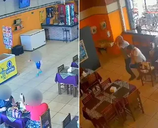 VÍDEO: criança de 2 anos morre atropelada após sair correndo de restaurante