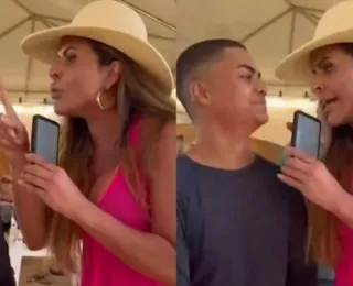 VÍDEO: Deputada chama jovem de "filho da p*ta" após bate-boca na praia