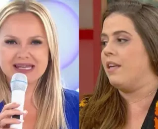 VÍDEO: Tati Machado rouba microfone de Eliana e gera reação da famosa