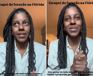 VÍDEO: jornalista da TV Bahia escapa de furacão nos EUA