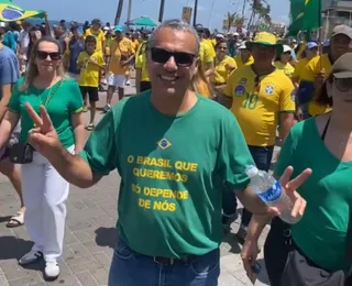 Ex-vereador baiano pede anistia de presos políticos em ato na Barra