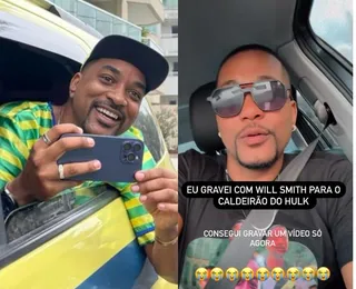 Baiano, sósia de Will Smith revela encontro com o astro no Rio de Janeiro