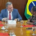 Eliana Gonzaga se reúne com Rui Costa e Alexandre Padilha, em Brasília imagem