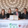 Suzano faz acordo com Universidade de Cambridge para apoiar educação imagem
