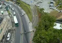 Acidente na Av. São Rafael altera itinerário de 19 linhas de ônibus