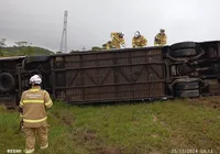 Acidentes em estradas baianas deixam dois mortos e mais de dez feridos