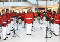 Banda da Marinha fará apresentação no pré-jogo de Bahia e Atlético-GO