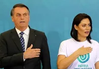 Bolsonaro diz que não quer ver Michelle na política