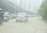 Caos no trânsito de Salvador; onde está congestionado após fortes chuvas