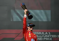 Charles Leclerc vence GP dos EUA de F1 com dobradinha da Ferrari