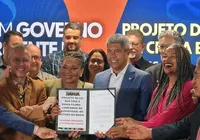 Com Margareth e Jerônimo, Alba recebe PL para criação da Bahia Filmes imagem