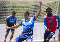 Com atletas da base, Bahia segue preparação para enfrentar o Palmeiras