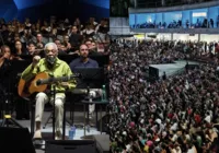 Com plateia lotada, Gilberto Gil emociona em ópera inédita