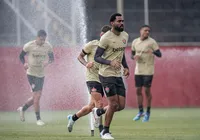 Com trabalho tático, Vitória inicia preparação mirando o Flamengo