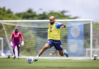 Com treino de finalização, Bahia segue preparação de olho no Palmeiras