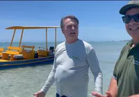 Em Alagoas, Bolsonaro diz que golpe é invenção de Alexandre de Moraes imagem
