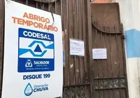 Escolas de Salvador viram abrigo para desabrigados durante fortes chuvas