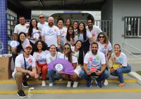 Estudantes são recepcionados por equipes da SEC no 2° dia do Enem