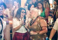 Fafá de Belém canta com Janja durante o Círio de Nazaré imagem