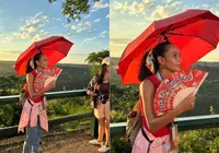 Flagra! Taís Araújo é surge pela 1ª vez como Raquel de 'Vale Tudo' imagem