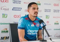 Gilberto se diz pronto para jogar contra o Cruzeiro: "Trabalhei muito"