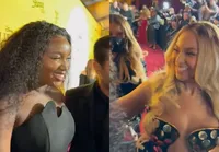 Iza e Beyoncé se conhecem em evento e reação da brasileira viraliza imagem