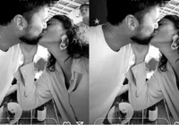 Juliana Paes esquenta as redes sociais dando beijão em marido