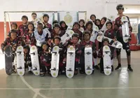 Lauro de Freitas recebe projeto Educa Skate para crianças e adolescentes