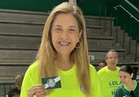 Leila Pereira é reeleita presidente do Palmeiras até 2027