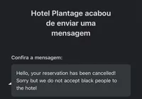 'Não aceitamos pessoas negras': artista denuncia racismo de hotel