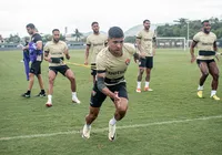 No Rio de Janeiro, Vitória inicia preparação para pegar o Botafogo