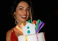 Patrícia Poeta escolhe a Bahia para aniversário e ganha bolo especial imagem