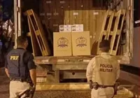 Polícia apreende 750 mil maços de cigarros contrabandeados em Brumado