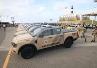 Polícias Militar, Civil, Técnica e Rodoviária recebem novas viaturas