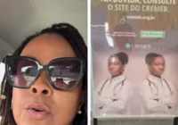 Professora denuncia racismo em campanha do Cremeb: "bizarro"